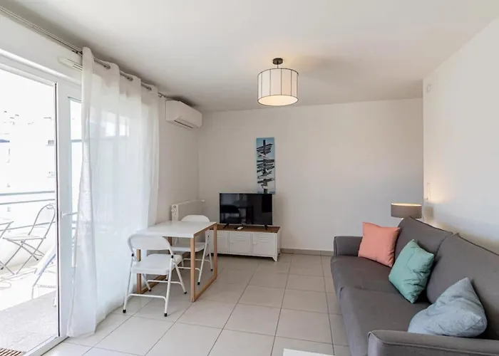 L'allegria - Peaceful - Sea - Private Car Park Apartament Antibes