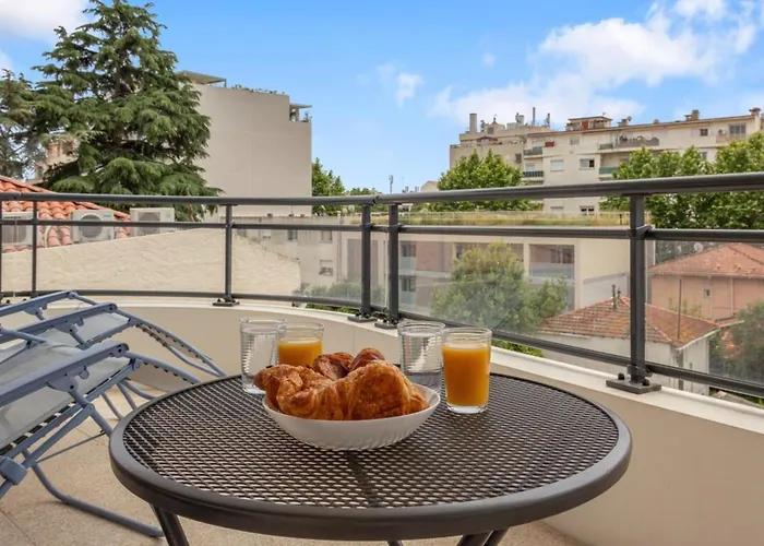 Apartamento L'allegria - Peaceful - Sea - Private Car Park Antibes